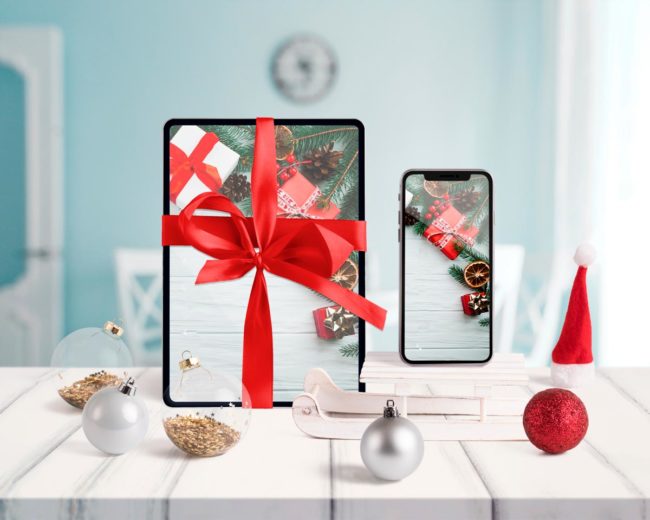 Regalos tencológicos en Navidad